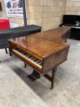 Broadwood (c1808) A 7ft Forte grand piano in a mahogany and crossbanded case, raised on dual