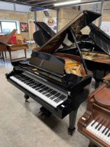 Bechstein (c2008) A 5ft 3in Academy Model 160 grand piano in a bright ebonised case on square