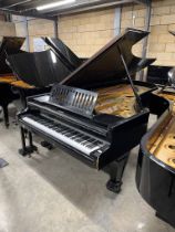 Bösendorfer (c1920s) A 9ft concert grand in an ebonised case on square tapered legs with an ‘A’