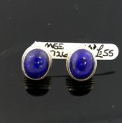 A selection of lapis lazuli jewellery comprised of a graduated bead necklace, 45cm long, a bead