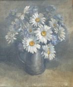 Anne Wildman (20th century British), still life of flowers, oil on canvas, signed and dated 1947