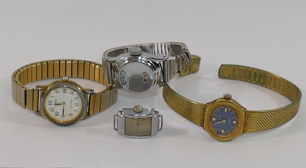 12 ladies wrist watches including Rotary and Sekonda examples, a Timex stainless steel pedometer and - Image 2 of 5