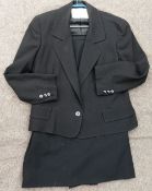 A vintage Jaeger black jacket and skirtCONDITION REPORTS & PAYMENT DETAILSIMPORTANT * Descriptions