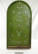 24 bone and ebony vintage dominoes and a green Corinthian bagatelle boardCONDITION REPORTS & PAYMENT