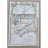 Emmanuel Bowen and John Owen, five 18th century hand coloured maps from 'Britannia Depicta or Ogilby