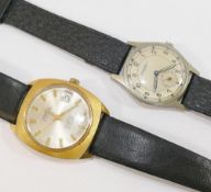 Three gentleman's vintage wrist watches, comprised of a 1970's Sekonda Precision automatic 30