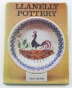 A collection 9 pottery items including Llanelly Pottery belonging to the late Dilys Jenkins,