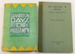 Henry Williamson, 'Dandelion Days', published by E P Dutton and Co. 1930, first edition, hardback