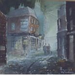 Bernard Wheadon (20th/21st century British), 'The Old Bedford Head Tavern', watercolour, signed