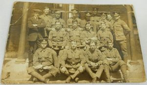 WWI ephemera relating to Private Samuel Dutton of the Manchester Regiment, service number 2130.