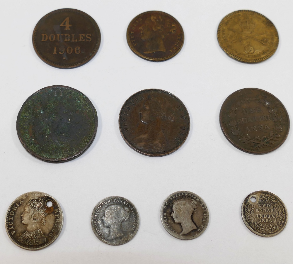 A collection of British and Colonial coins and tokens comprised of 11 George VI 1938 and 1939 West - Image 5 of 6