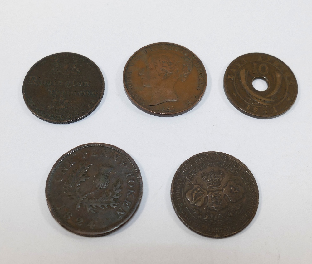 A collection of British and Colonial coins and tokens comprised of 11 George VI 1938 and 1939 West - Image 2 of 6