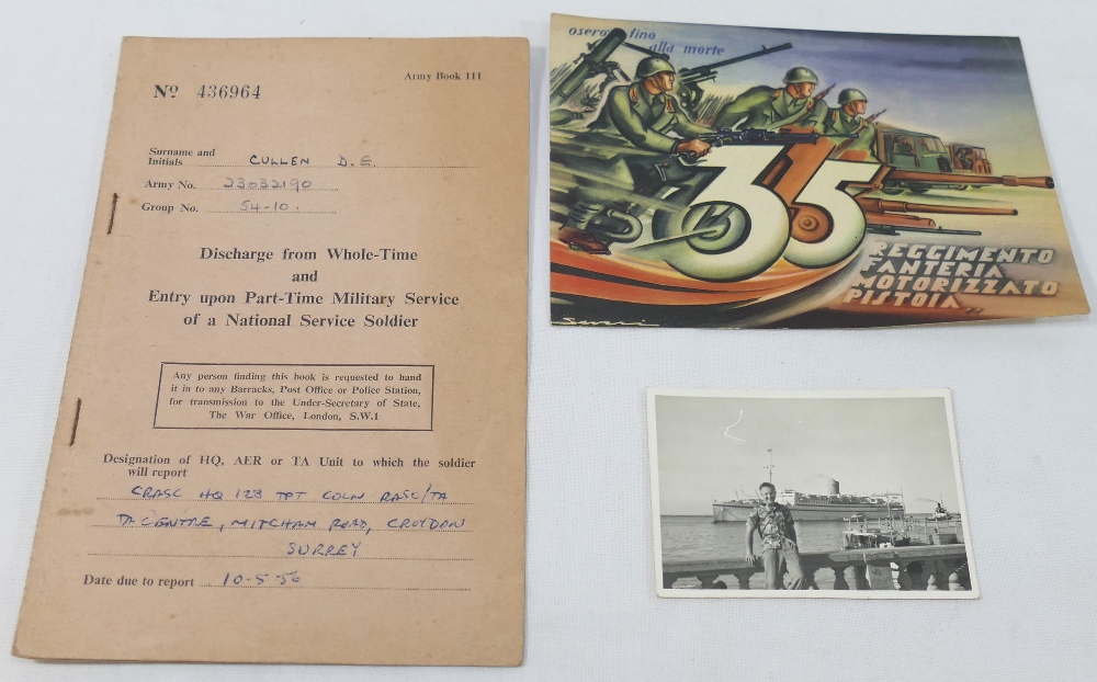 A collection of WWII related items comprised of two Regimental Orders relating to the Welch Regiment - Image 6 of 11