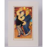 Beryl Cook (1926-2008) 'Dirty Dancing', signed limited edition print 404/650, 49cm x 28cm,