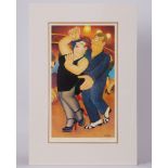 Beryl Cook (1926-2008) 'Dirty Dancing', signed limited edition print 536/650, 49cm x 28cm,