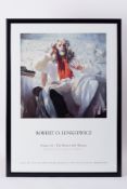 Robert Lenkiewicz (1941-2002) 'Project 18- The Painter with Women' poster, 69cm x 49cm, framed and