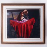 Robert Lenkiewicz (1941-2002) 'Painter with Karen - The Dance, St. Antony Theme' signed limited