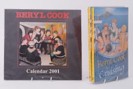 Two books 'Cruising' by Beryl Cook and a Beryl Cook calendar 2001 (3).