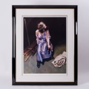 Robert Lenkiewicz (1941-2002) 'Painter with Women - St Antony Theme' signed limited edition print