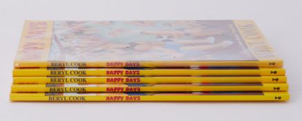 Five 'Happy Days' books by Beryl Cook (5).