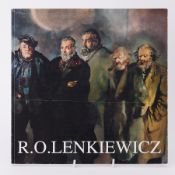 Robert Lenkiewicz (1941-2002) a signed book.