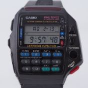 Casio, a gents CMD-40 tv remote control wristwatch, model 1174.