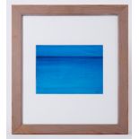 Helen Atkins (St Ives) 'Skyline' laser print, signed HA 98, 27cm x 20cm, framed and glazed.