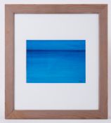 Helen Atkins (St Ives) 'Skyline' laser print, signed HA 98, 27cm x 20cm, framed and glazed.