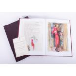 The Mary Notebook, Robert Lenkiewicz, signed with original certificate, and outer sleeve.