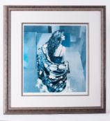 Robert Lenkiewicz (1941-2002) 'Karen with Bronze Shawl' signed limited edition print 239/500, also
