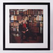 A Derek Harris limited edition photograph of Robert Lenkiewicz, artist proof, number AP/1, signed,