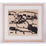 Ben Hartley (1933-1996) 'Holly Vale' Number 2/7, limited edition litho, 40cm x 46cm,