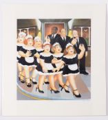 Beryl Cook (1926-2008) 'Girls Night Out' signed limited edition print 210/350 with certificate, 61cm