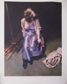 Robert Lenkiewicz (1941-2002) Esther in Purple, with certificate, Painter with Women, by