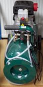 Parkside Air Compressor 10 bar max, 230v fitted with European plug.