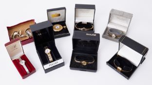 A mixed lot of vintage ladies watches to include Gordon Stoker, Accurist, Talis, Newmark, Pulsar,