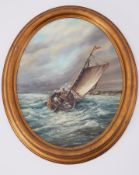 A mixed collection of pictures to include oil on board 'Ship at Sea' signed Arthur Read. 'River