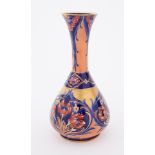 A William Moorcroft Macintyre vase circa 1902, Alhambra design, height 25cm.