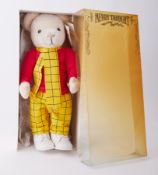 A Merrythought Rupert Bear, boxed.