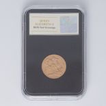 George V 1926 sovereign, SA (south Africa mint mark)
