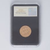 George V 1926 sovereign, SA (south Africa mint mark)