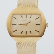 Eterna, a vintage 9ct yellow gold Eterna Matic wristwatch, with 9ct yellow gold hallmarked bracelet,