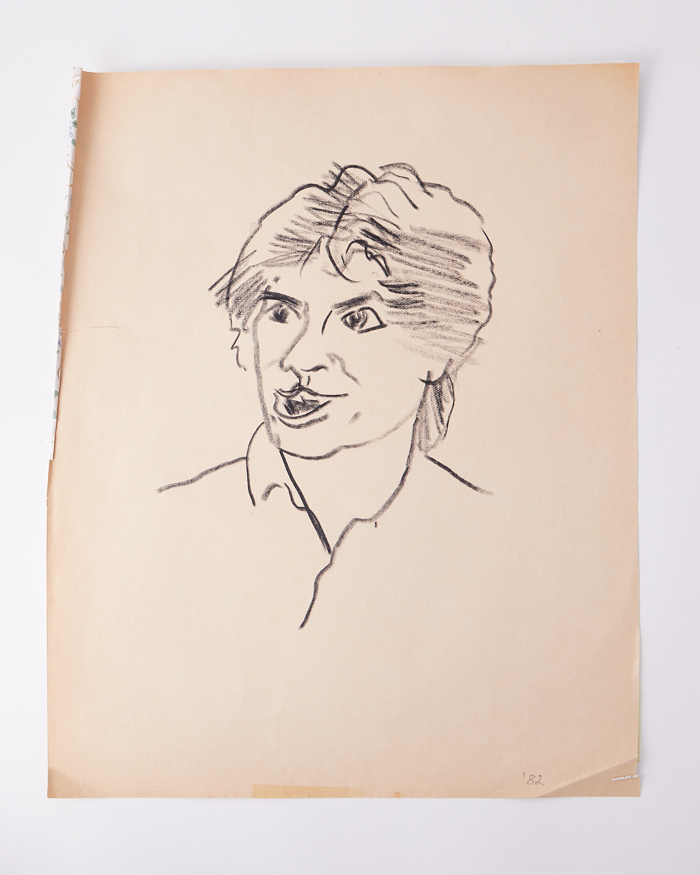 Victoria Wood a collection of preparatory sketches in charcoal and also watercolour, circa 1982 ( - Image 6 of 6