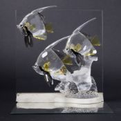 Swarovski Crystal Glass, 'Wonders Of The Sea - Community', boxed.