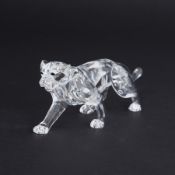 Swarovski Crystal Glass, 'Leopard', boxed.
