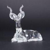 Swarovski Crystal Glass, Annual Edition 1994 'Inspiration Africa - The Kudu', boxed.