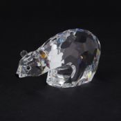 Swarovski Crystal Glass, 'Polar Bear', boxed (boxed in the wrong box).