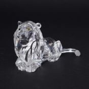 Swarovski Crystal Glass, 'Annual Edition 1995 - Inspiration Africa The Lion', boxed.