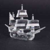 Swarovski Crystal Glass, 'Santa Maria', boxed.