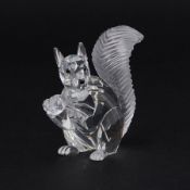 Swarovski Crystal Glass, 10th Anniversary Edition 'The Squirrel', boxed.